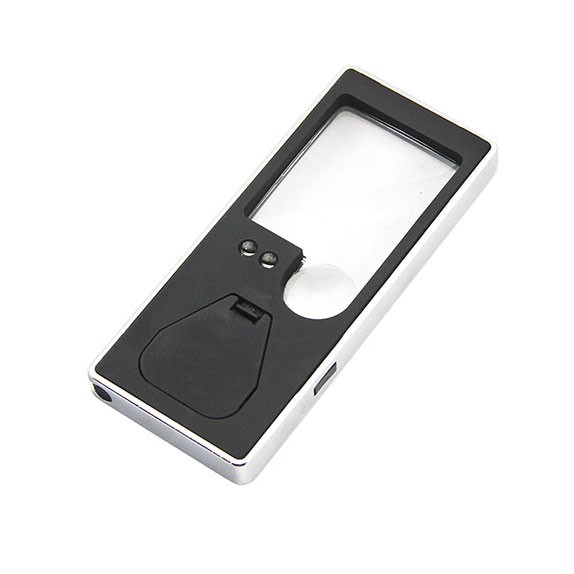 Лупа с подсветкой Veber 7007, 3x-8x, 38x31 мм Лупа с подсветкой Veber 7007, 3x-8x, 38x31 мм