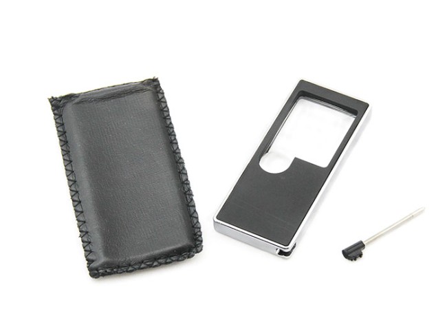 Лупа с подсветкой Veber 7007, 3x-8x, 38x31 мм Лупа с подсветкой Veber 7007, 3x-8x, 38x31 мм