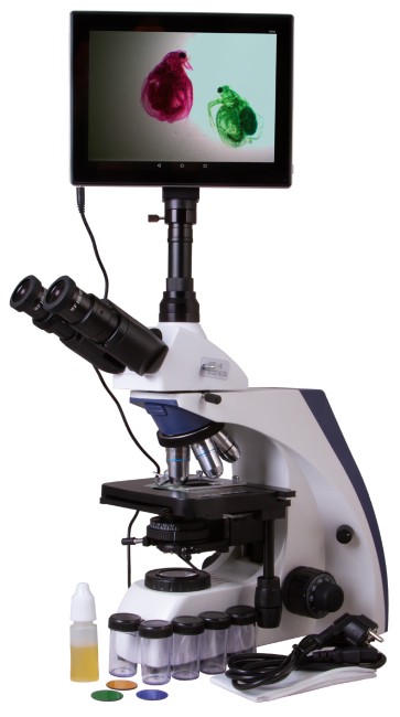 Микроскоп цифровой Levenhuk MED D30T LCD, тринокулярный Микроскоп цифровой Levenhuk MED D30T LCD, тринокулярный