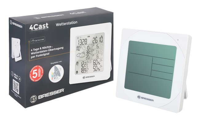 Метеостанция Bresser 4CAST MSW, белая Метеостанция Bresser 4CAST MSW, белая