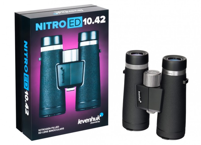 Бинокль Levenhuk Nitro ED 10x42 Бинокль Levenhuk Nitro ED 10x42
