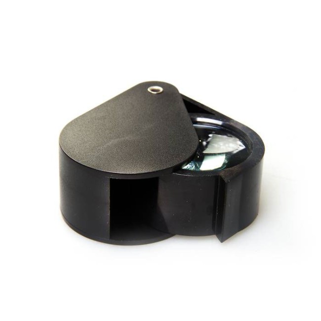 Лупа складная геологическая Veber 7034, 6x, 50 мм Лупа складная геологическая Veber 7034, 6x, 50 мм