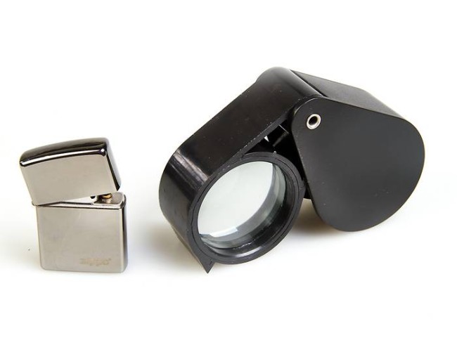 Лупа складная геологическая Veber 7034, 6x, 50 мм Лупа складная геологическая Veber 7034, 6x, 50 мм