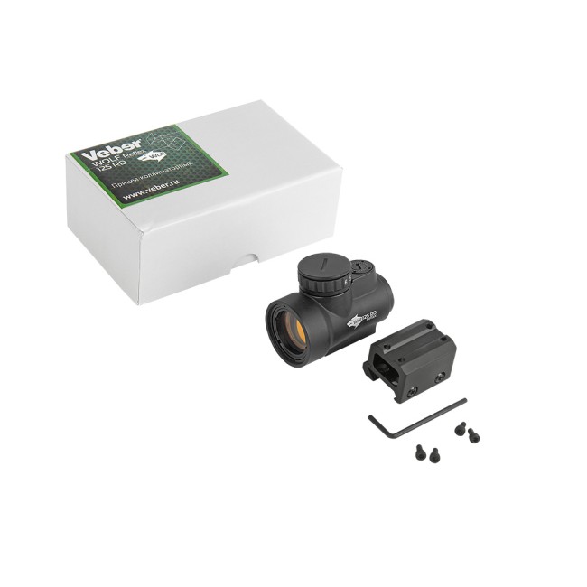 Прицел коллиматорный Veber Wolf Reflex 125 RD Прицел коллиматорный Veber Wolf Reflex 125 RD