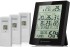 Метеостанция Bresser Temeo Hygro Quadro Prestige с тремя датчиками, черная Метеостанция Bresser Temeo Hygro Quadro Prestige с тремя датчиками, черная