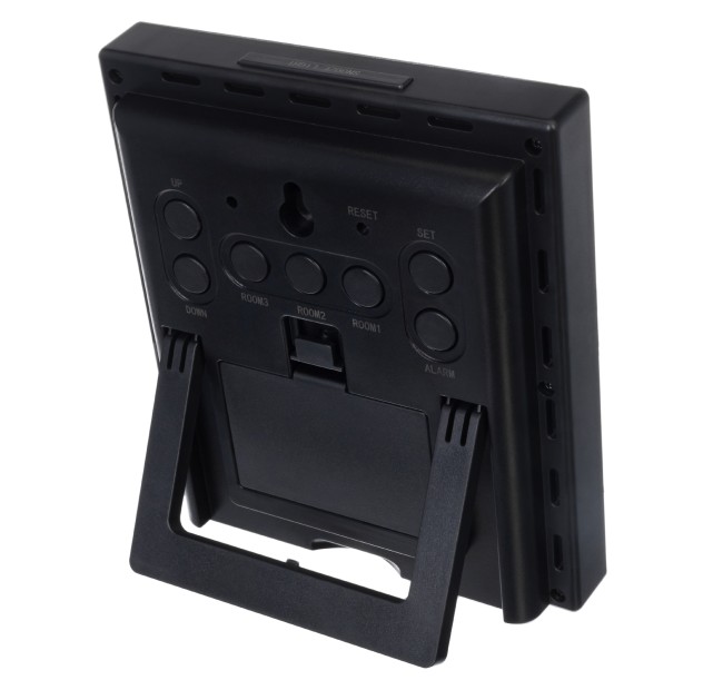 Метеостанция Bresser Temeo Hygro Quadro Prestige с тремя датчиками, черная Метеостанция Bresser Temeo Hygro Quadro Prestige с тремя датчиками, черная