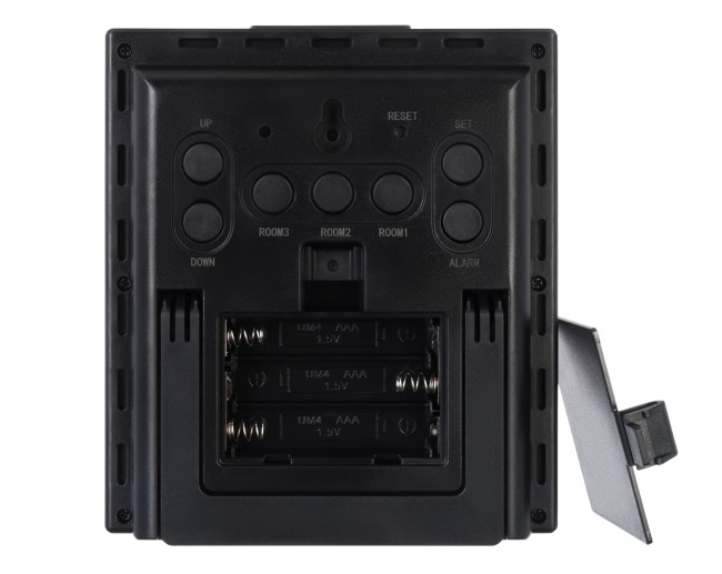 Метеостанция Bresser Temeo Hygro Quadro Prestige с тремя датчиками, черная Метеостанция Bresser Temeo Hygro Quadro Prestige с тремя датчиками, черная