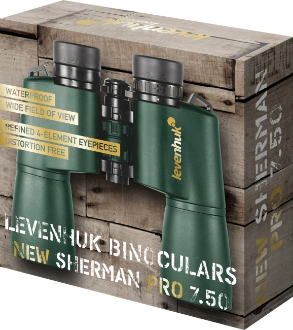 Бинокль Levenhuk New Sherman PRO 7x50 Бинокль Levenhuk New Sherman PRO 7x50