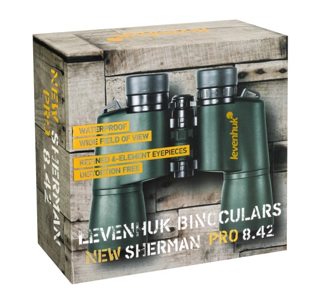 Бинокль Levenhuk New Sherman PRO 8x42