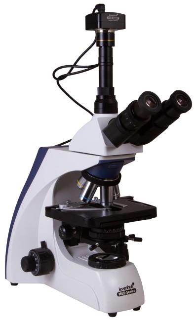 Микроскоп цифровой Levenhuk MED D35T, тринокулярный Микроскоп цифровой Levenhuk MED D35T, тринокулярный