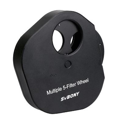Колесо фильтров SVBONY на 5 фильтров 1,25", неавтоматизинованное Колесо фильтров SVBONY на 5 фильтров 1,25", неавтоматизинованное