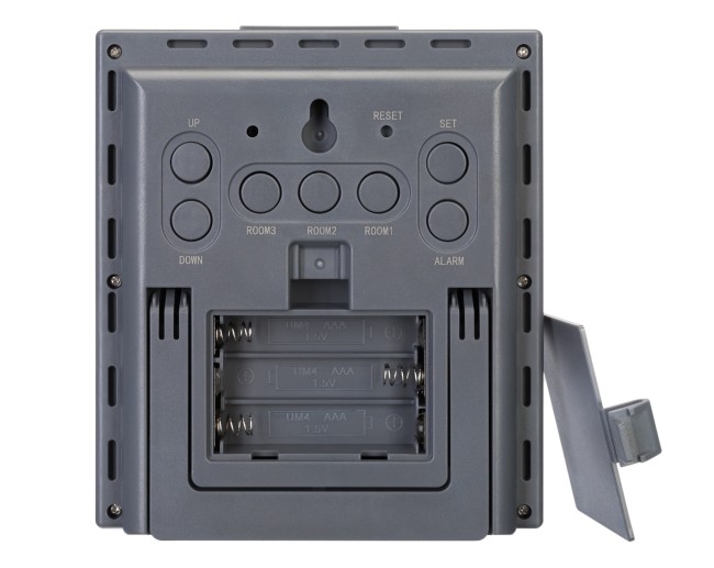 Метеостанция Bresser Temeo Hygro Quadro Prestige с тремя датчиками, серая Метеостанция Bresser Temeo Hygro Quadro Prestige с тремя датчиками, серая