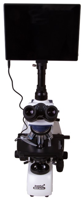 Микроскоп цифровой Levenhuk MED D35T LCD, тринокулярный