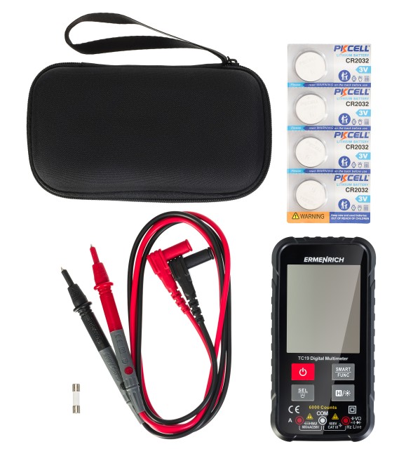 Цифровой мультиметр Ermenrich Zing TC19 Цифровой мультиметр Ermenrich Zing TC19