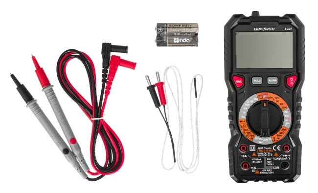 Цифровой мультиметр Ermenrich Zing TC21 Цифровой мультиметр Ermenrich Zing TC21