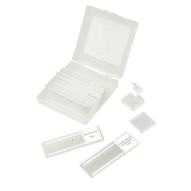 Микропрепараты Микромед 5 образцов + 5 предм. стёкол (пластик)