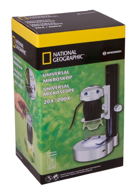 Микроскоп цифровой Bresser National Geographic USB, со штативом Микроскоп цифровой Bresser National Geographic USB, со штативом