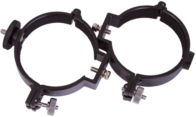 Кольца крепежные Sky-Watcher для рефракторов 80-90 мм (внутренний диаметр 90 мм) Кольца крепежные Sky-Watcher для рефракторов 80-90 мм (внутренний диаметр 90 мм)