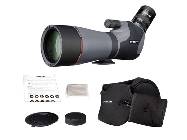 Зрительная труба SVBONY 20-60x80 ED с призмой 45 гр. (SV46P) Зрительная труба SVBONY 20-60x80 ED с призмой 45 гр. (SV46P)