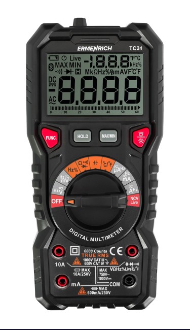 Цифровой мультиметр Ermenrich Zing TC24 Цифровой мультиметр Ermenrich Zing TC24