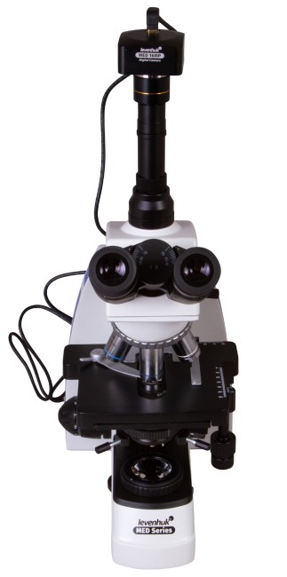 Микроскоп цифровой Levenhuk MED D40T, тринокулярный Микроскоп цифровой Levenhuk MED D40T, тринокулярный