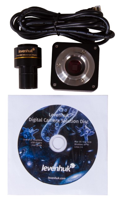 Микроскоп цифровой Levenhuk MED D40T, тринокулярный Микроскоп цифровой Levenhuk MED D40T, тринокулярный