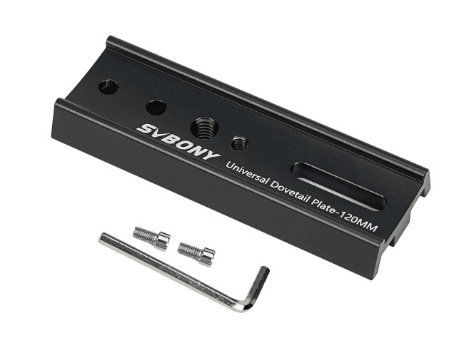 Пластина крепежная SVBONY 120 мм (SV219) Пластина крепежная SVBONY 120 мм (SV219)