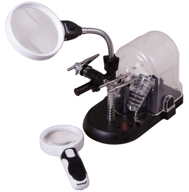 Мультилупа Levenhuk Zeno Multi ML17, черная Мультилупа Levenhuk Zeno Multi ML17, черная