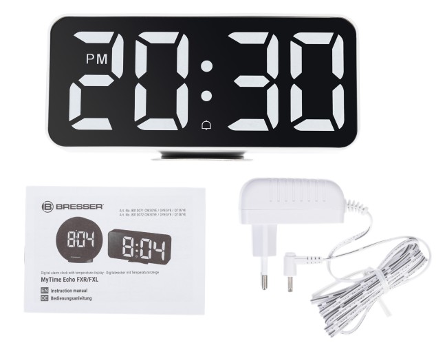 Часы Bresser MyTime Echo FXL, белые Часы Bresser MyTime Echo FXL, белые