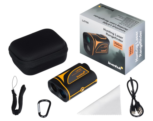 Лазерный дальномер для охоты Levenhuk LX700 Лазерный дальномер для охоты Levenhuk LX700
