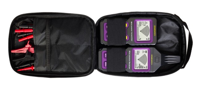 Детектор подземных проводов Ermenrich Ping SM150, фиолетовый Детектор подземных проводов Ermenrich Ping SM150, фиолетовый