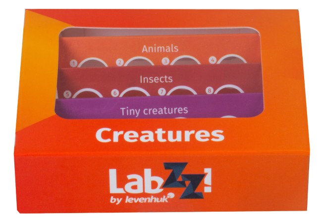 Набор микропрепаратов Levenhuk LabZZ C12, существа Набор микропрепаратов Levenhuk LabZZ C12, существа