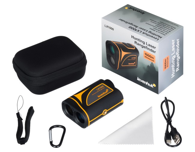 Лазерный дальномер для охоты Levenhuk LX1000 Лазерный дальномер для охоты Levenhuk LX1000