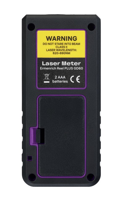 Лазерная рулетка Ermenrich Reel PLUS GD60, фиолетовый
