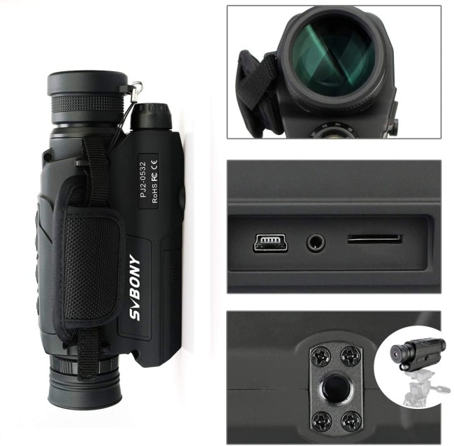 Монокуляр ночного видения SVBONY 5x32 (SV52) Монокуляр ночного видения SVBONY 5x32 (SV52)