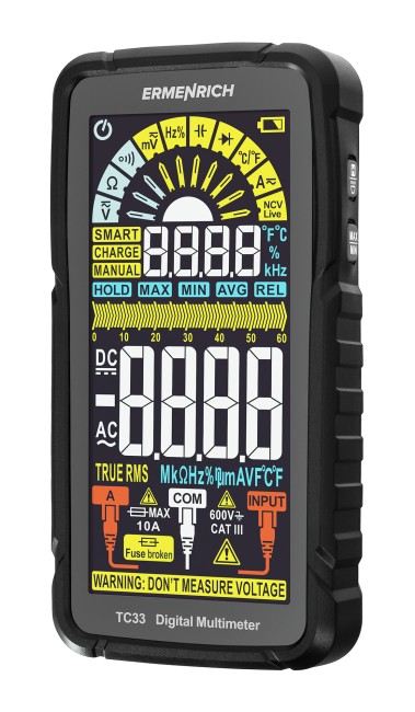 Цифровой мультиметр Ermenrich Zing TC33 Цифровой мультиметр Ermenrich Zing TC33