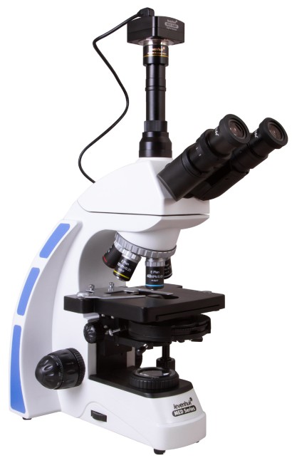 Микроскоп цифровой Levenhuk MED D45T, тринокулярный