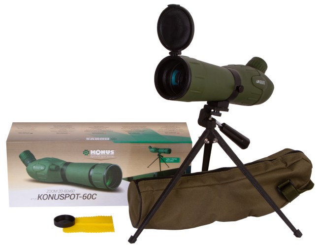 Зрительная труба Konus Konuspot-60C 20–60x60