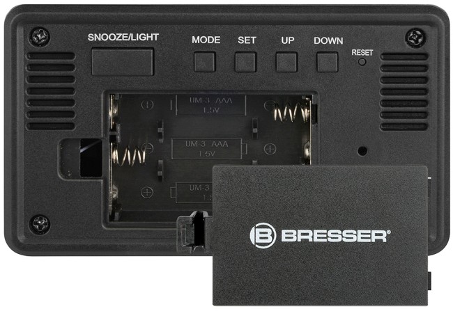 Часы Bresser MyTime W Color LED Blue, белые