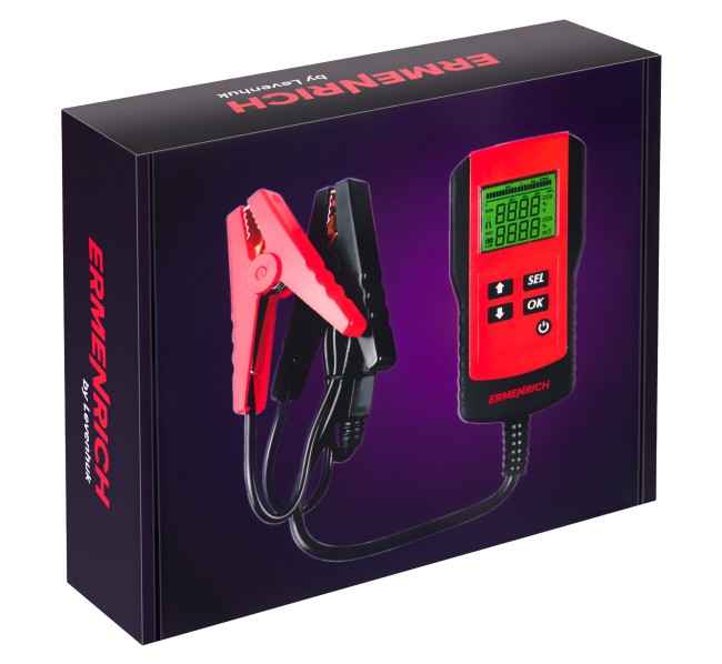 Тестер аккумуляторный Ermenrich Zing AL45 Тестер аккумуляторный Ermenrich Zing AL45