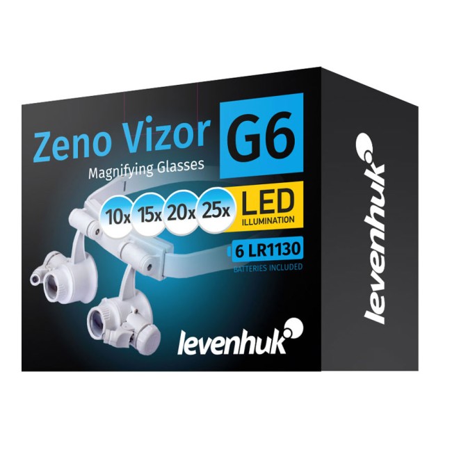 Лупа-очки Levenhuk Zeno Vizor G6 Лупа-очки Levenhuk Zeno Vizor G6