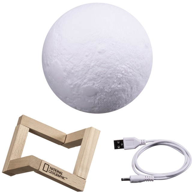 Лампа настольная Bresser National Geographic «3D Луна», 15 см
