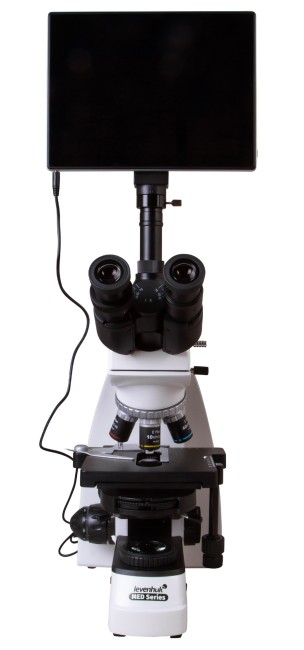 Микроскоп цифровой Levenhuk MED D45T LCD, тринокулярный