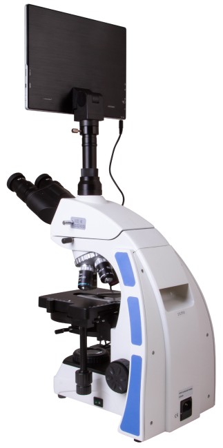 Микроскоп цифровой Levenhuk MED D45T LCD, тринокулярный