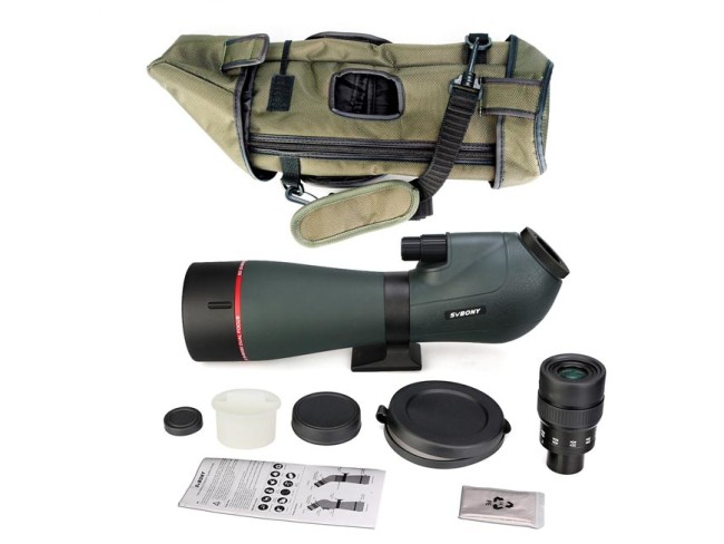 Зрительная труба SVBONY 20-60x80 ED, с призмой 45 гр. (SV406P) Зрительная труба SVBONY 20-60x80 ED, с призмой 45 гр. (SV406P)