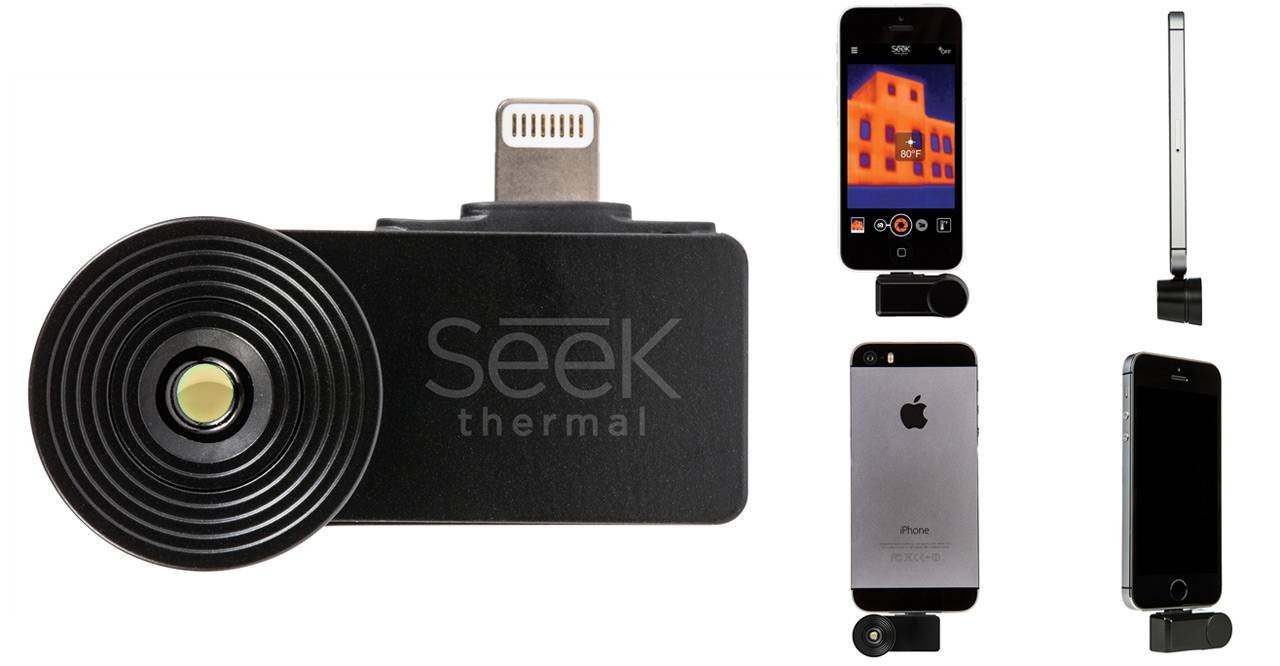 Тепловизор Seek Thermal (для iOS) купить в интернет-магазине Альтаир.ру,  цена: 0 руб. Доставка: Москва, Россия.