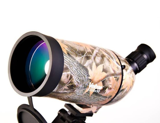 Телескоп-Зрительная труба Veber MAK 1000х90 камуфлированный