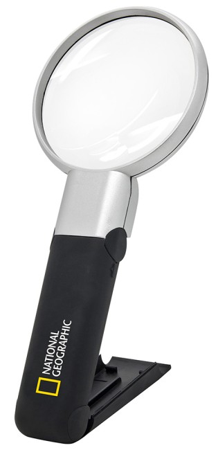Лупа Bresser National Geographic 2,5x/5x, 88 мм, LED Лупа Bresser National Geographic 2,5x/5x, 88 мм, LED