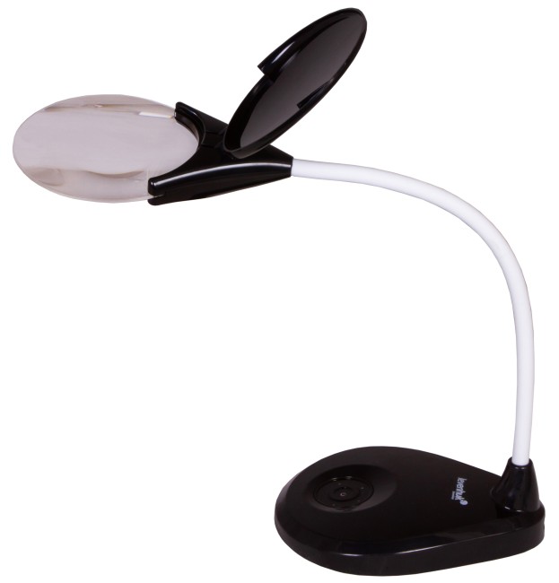 Лупа-лампа Levenhuk Zeno Lamp ZL13, черная Лупа-лампа Levenhuk Zeno Lamp ZL13, черная