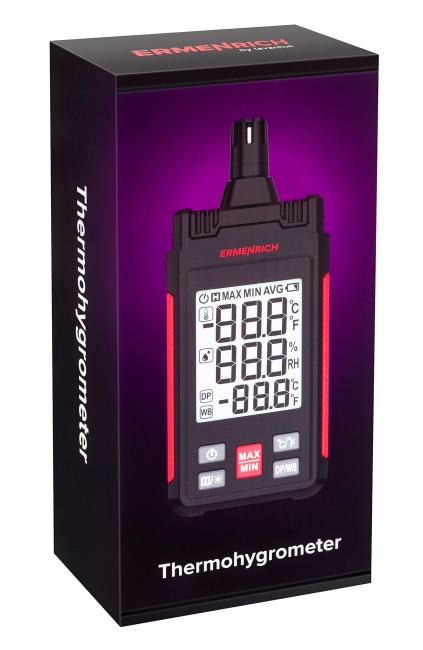 Термогигрометр Ermenrich Wett TU20 Термогигрометр Ermenrich Wett TU20